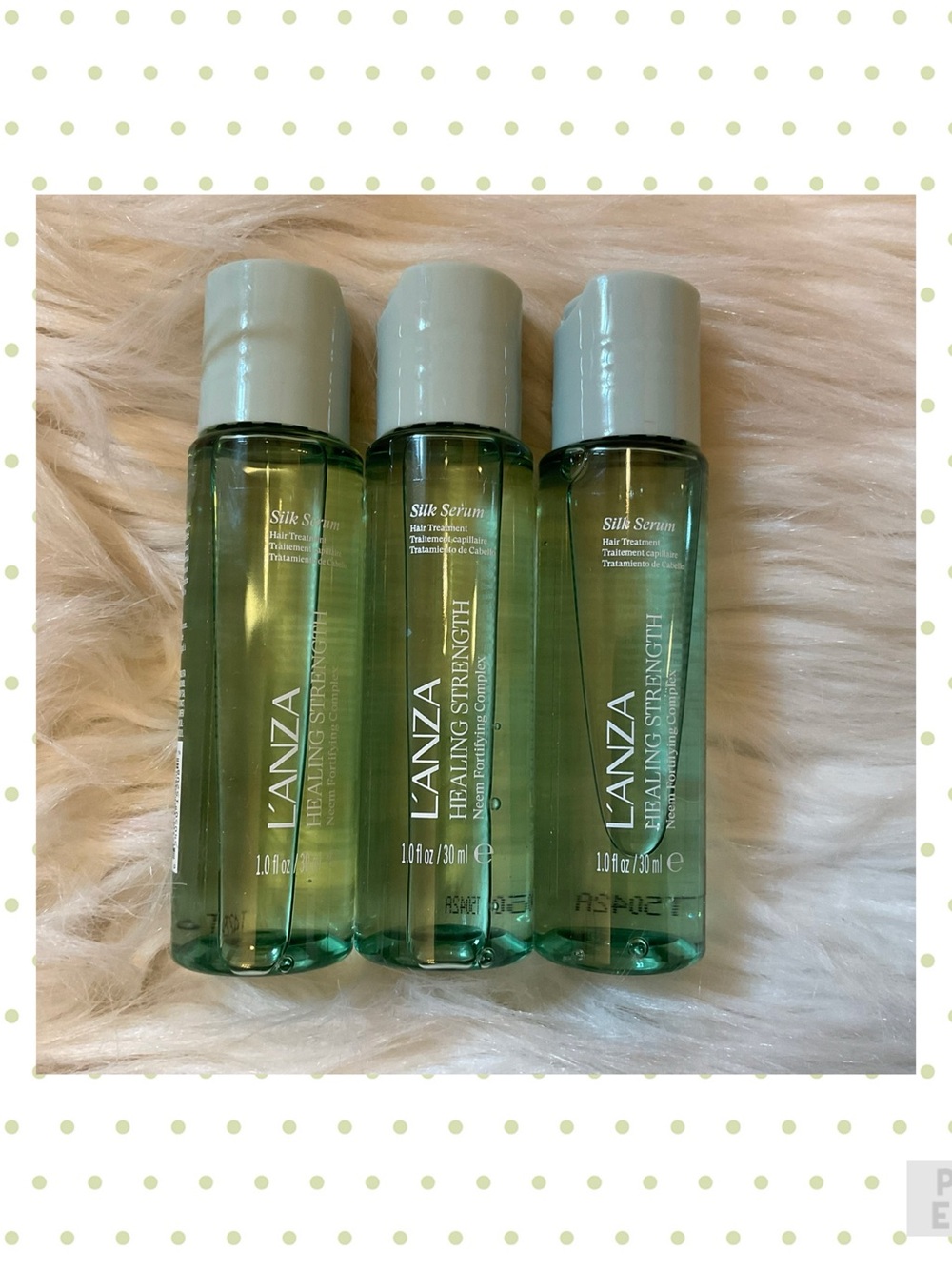 L'Anza Healing Strength Silk Serum - New x3 Travel Size